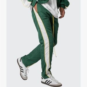 MNML Race Track Pants Athleisure Streetwear Y2K Sports Relaxed Fit  SZ:XL